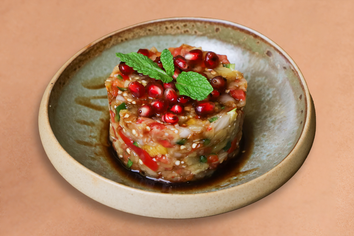 Beetroot Moutabal - متبل شمندر